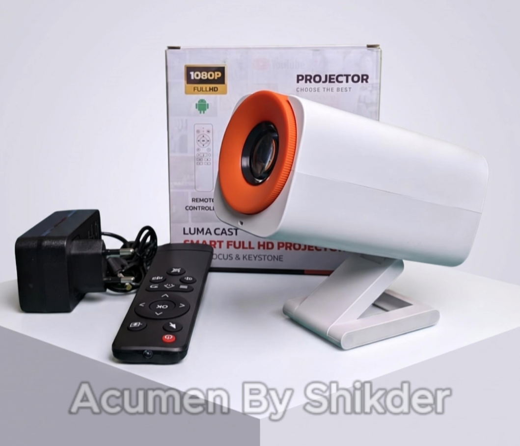 addvnj V16 Mini Smart Android Projector - Image 1