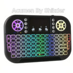 GearUP MK20 2.4GHz + Wireless Dual Mode RGB Backlit Rechargeable Mini Portable Keyboard With Touchpad